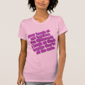 彼らは私が異なったTシャツであるので私を嘲笑します Tシャツ (正面)