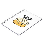 彼らは私が転がっているのを見る 面白いシナモンロールパンプン ノートブック (左側)