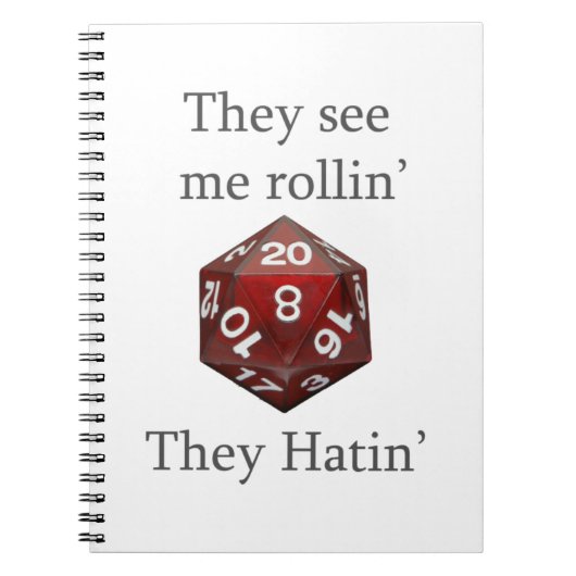 彼らは私にrollinのギア会います ノートブック (正面)