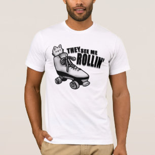 彼らは私にrollin会います tシャツ