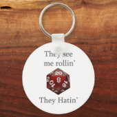 彼らは私のローリンギアを見る キーホルダー (正面)