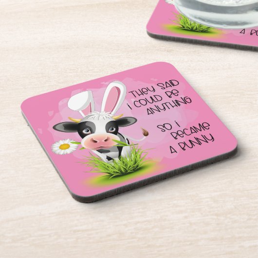 彼らは私は何でもできると言ったので、私は4バニーになった コースター (左側)