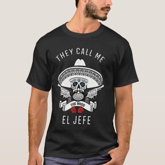 彼らは私をエルジェフシャツボスジョークと呼ぶ Tシャツ (正面)