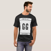 彼らは私をギャングおばあちゃんと呼ぶ Tシャツ (正面フル)