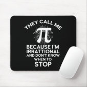 彼らは私をパイ数学おもしろいギーク先生3.14 Pi Daと呼ぶ マウスパッド (マウス)