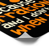 彼らは私をパイ記号と呼ぶ不合理な数学パイ日Sce ポスター (角)