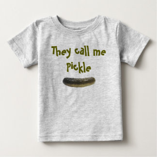 彼らは私をピクルスと電話します ベビーTシャツ