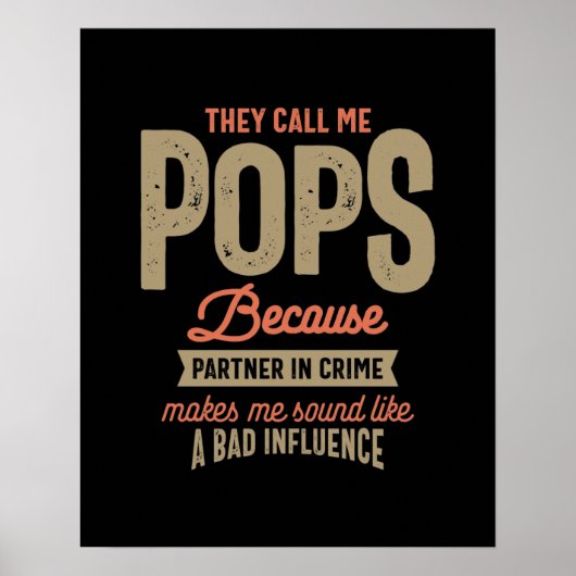 彼らは私をポップと呼ぶ ポスター (正面)