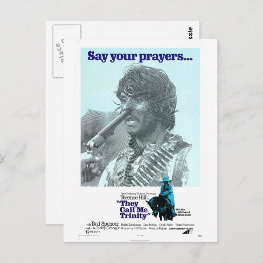 彼らは私を三位一体のはがきと呼ぶ ポストカード (正面/裏面)