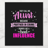 彼らは私を叔母と呼ぶ ワインラベル (シングルラベル)