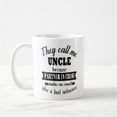 彼らは私を叔父さんのマグと電話します コーヒーマグカップ (左)