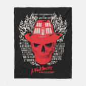 彼らは私を焼こうとした フリースブランケット (正面)