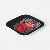 彼らは私を焼こうとした ペーパープレート (傾斜あり)