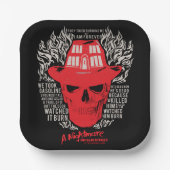 彼らは私を焼こうとした ペーパープレート (正面)