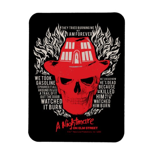 彼らは私を焼こうとした マグネット (縦)