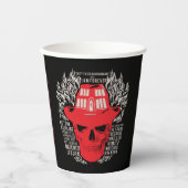 彼らは私を焼こうとした 紙コップ (正面)