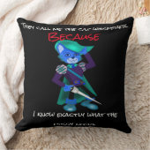 彼らは私を猫囁きと呼ぶ クッション (ブランケット)