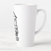 彼らは私を閉鎖実在不動産代理人を見る カフェラテマグ (右)