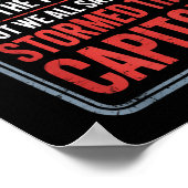 彼らは移民が問題だと言うが、我々はみな見た ポスター (角)