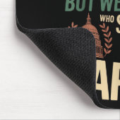 彼らは移民が問題だと言うが、我々はみな見た マウスパッド (コーナー)