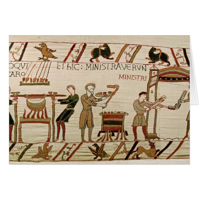 彼らは肉を調理します (正面横)