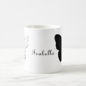 彼らは蝶々の半翼にささやいた コーヒーマグカップ (中央)