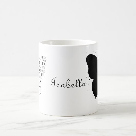 彼らは蝶々の半翼にささやいた コーヒーマグカップ (中央)