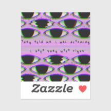 彼らは見ている – 輝くDreamcoreステッカー