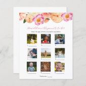 彼らは赤ちゃんシャワーのゲームをいくつだった (正面/裏面)