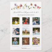 彼らは赤ちゃんシャワーのゲームをいくつだった (正面)