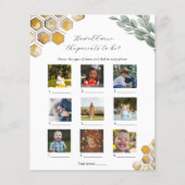 彼らは赤ちゃんシャワーのゲームをいくつだった (正面)