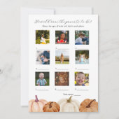 彼らは赤ちゃんシャワーのゲームカードの年齢 招待状 (正面)