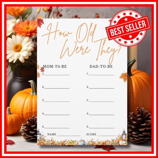 彼らは赤ん坊のシャワーゲーム小さなかぼちゃをいくつだった 招待状