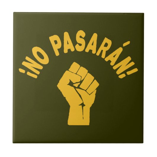 彼らは通さない - No Pasaran タイル (正面)