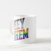 彼らは進歩の代名詞である コーヒーマグカップ (正面左)