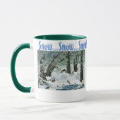 彼らは雪のマグは行かないだろうと言った マグカップ (左)