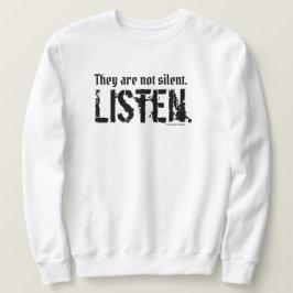 彼らは静かではないシンプルの帽子の乗組員(白ではないです スウェットシャツ