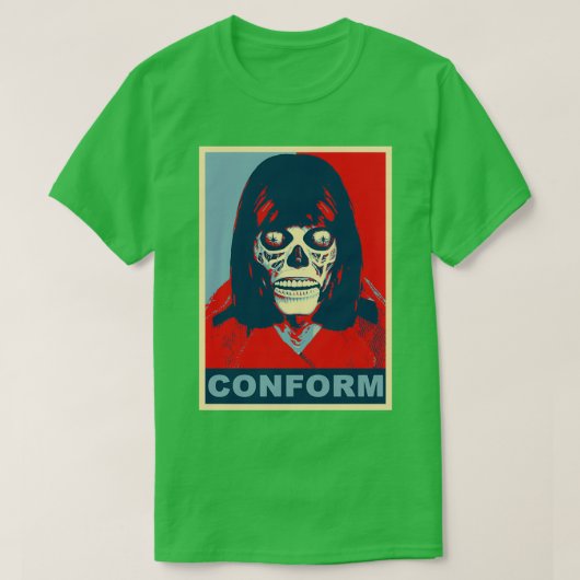 彼らは順応して生きている Tシャツ (デザイン正面)