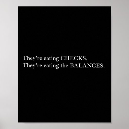 彼らは食べのチェッ食べク ポスター (正面)