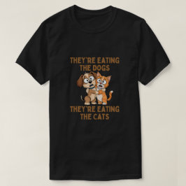 彼らは食べの猫だ食べ Tシャツ