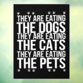 彼らは食べペットのトランプの猫である ウィンドウサイン (シート3)