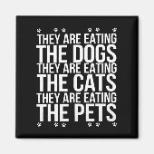 彼らは食べペットのトランプの猫である マグネット (正面)