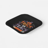 彼らは食べ犬と猫とペットのハロウィン ペーパープレート (傾斜あり)