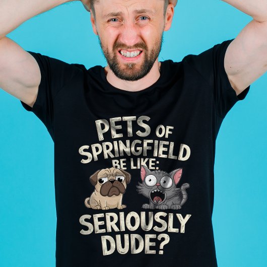 彼らは食べ犬の猫の食べペットのトランプ Tシャツ