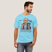 彼らは食べThe Dogs おもしろい Trump Kamala 2024 Tシャツ (正面フル)