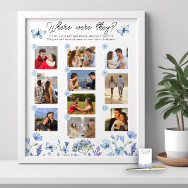 彼らは10の写真青の野花を試合した場所 ポスター