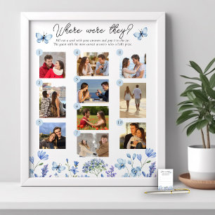 彼らは10の写真青の野花を試合した場所 ポスター