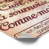 彼らは1918年の第一次世界大戦で~を通過してはならない ポスター (角)