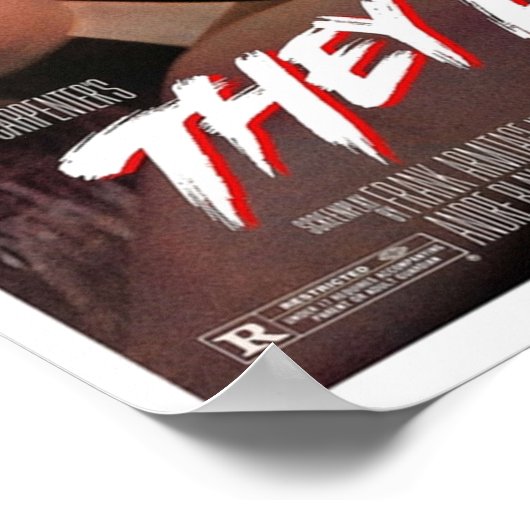 彼らは1988年に生きる ポスター (角)