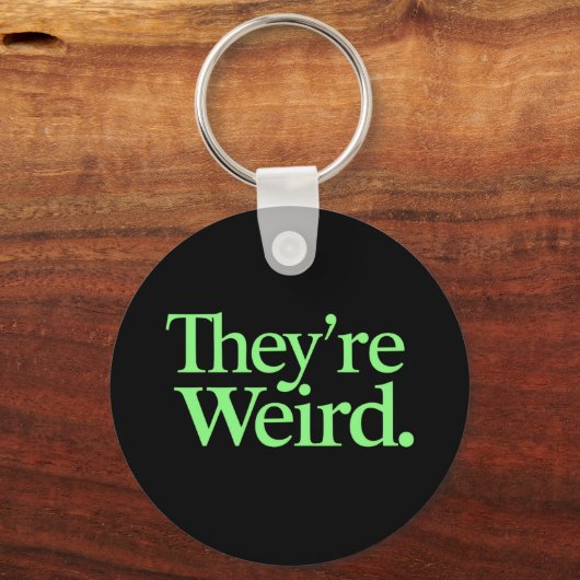 彼らは2024年の風変わり大統領選挙ハリス・トランプ キーホルダー (正面)